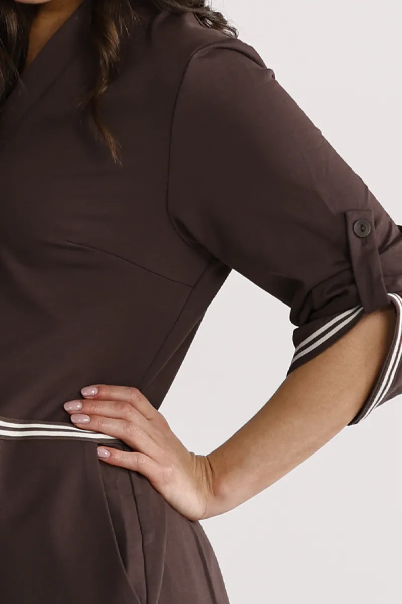 Lulu brun jumpsuit 