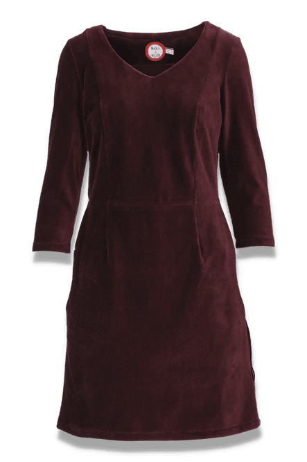 Hovedbilde Annelise burgunder babycord ...