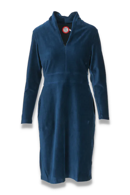 Hovedbilde Elsi marineblå basiskjole