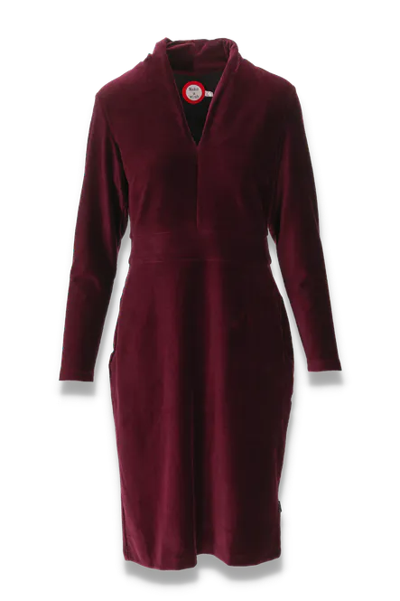 Hovedbilde Elsi burgunder basiskjole