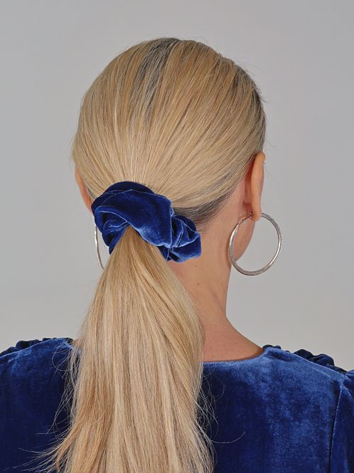 Hovedbilde Frid scrunchie blå ...