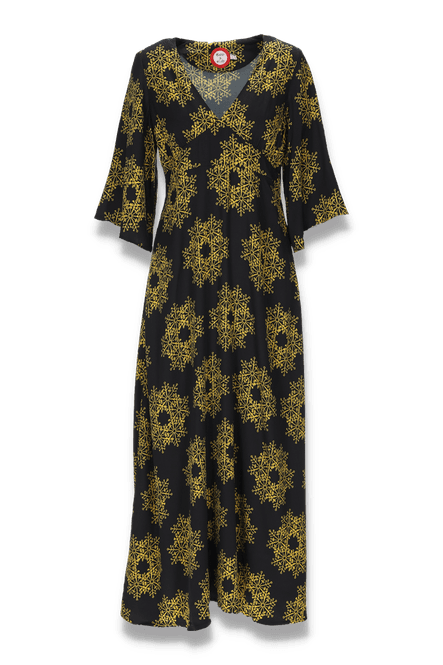 Hovedbilde Hilda sort snowflake kjole