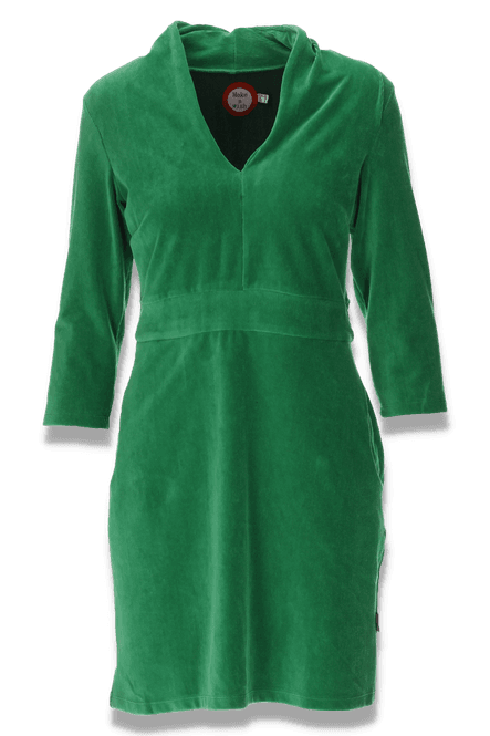 Hovedbilde Kine grønn kort basiskjole