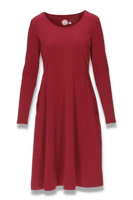 Hovedbilde Siren burgunder basiskjole