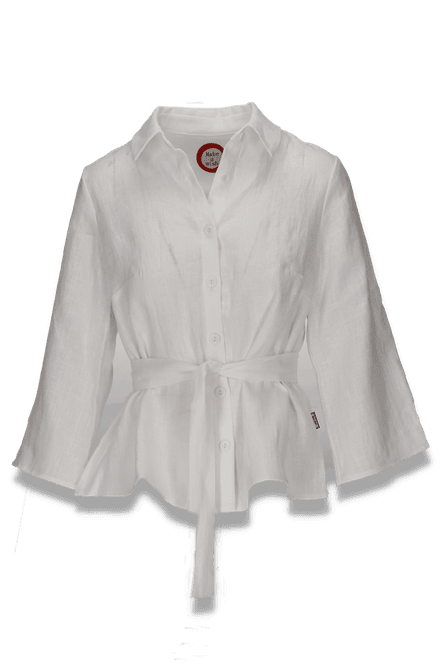 Hovedbilde Linn hvit linskjorte