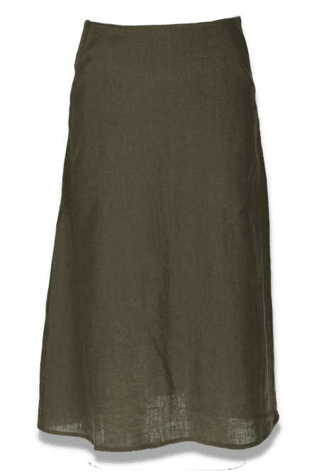 Hovedbilde Agata skjørt i khaki grønne ...