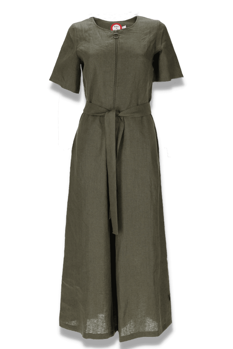 Laura khakigrønn jumpsuit