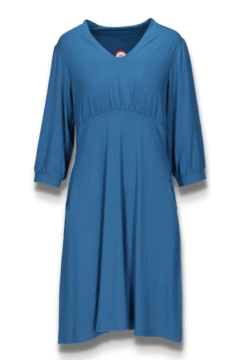 Michela blue tale kjole